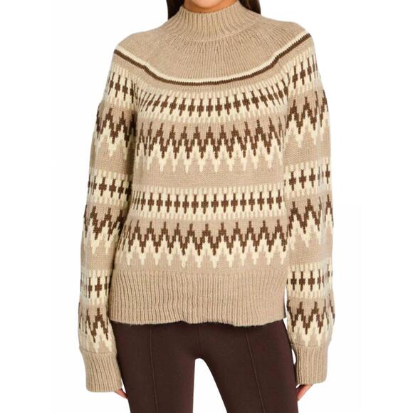 NEW SER.O.YA tirza turtle neck sweater in driftwood
